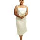 Jhana White Slip Dress