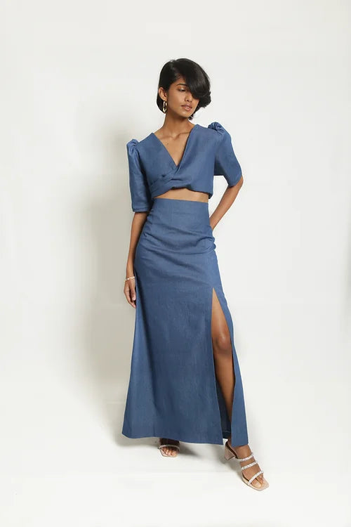 Maxi Blue Dress